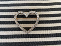 Broche - Hart strass