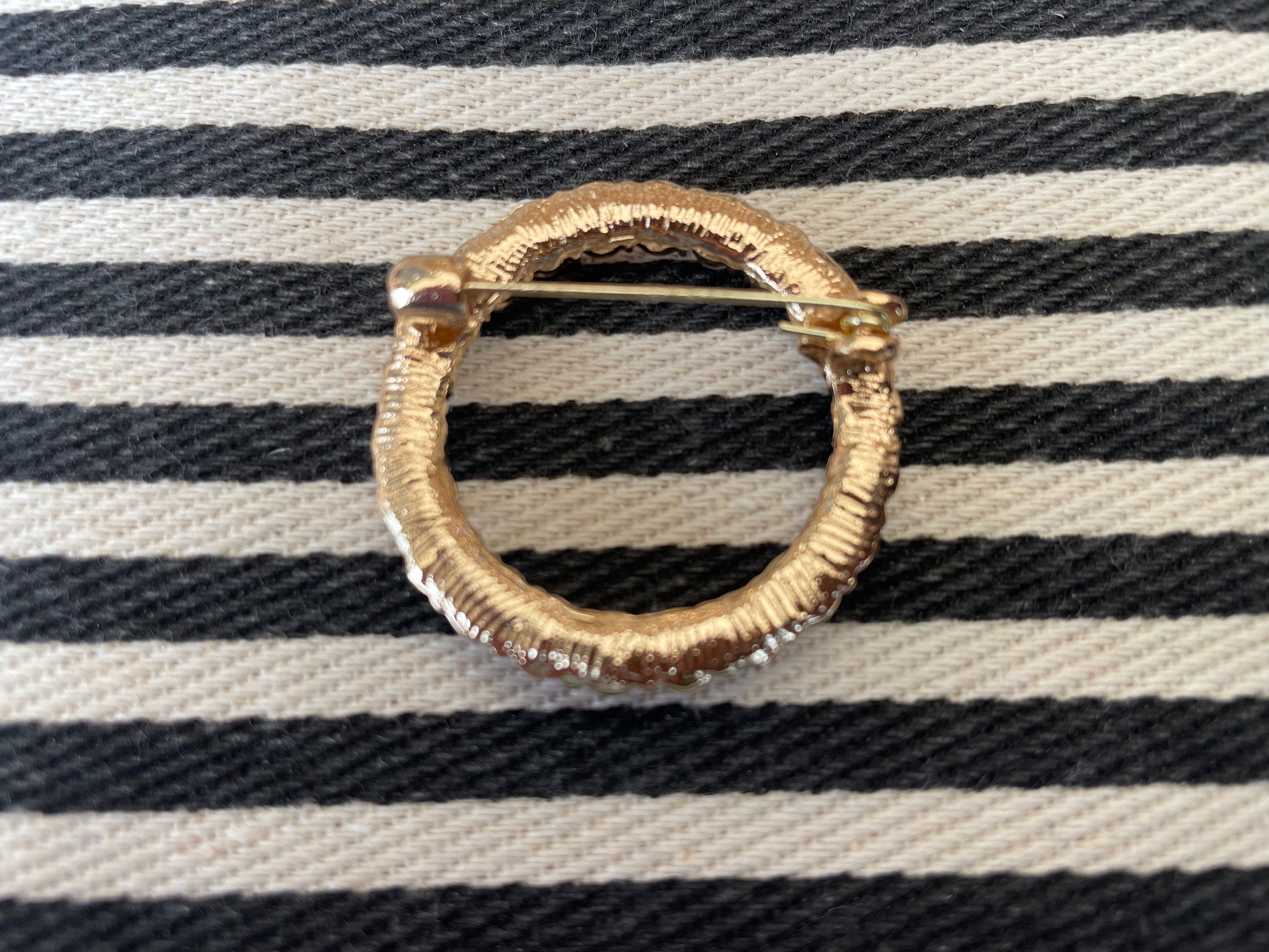 Broche - Ronde parel