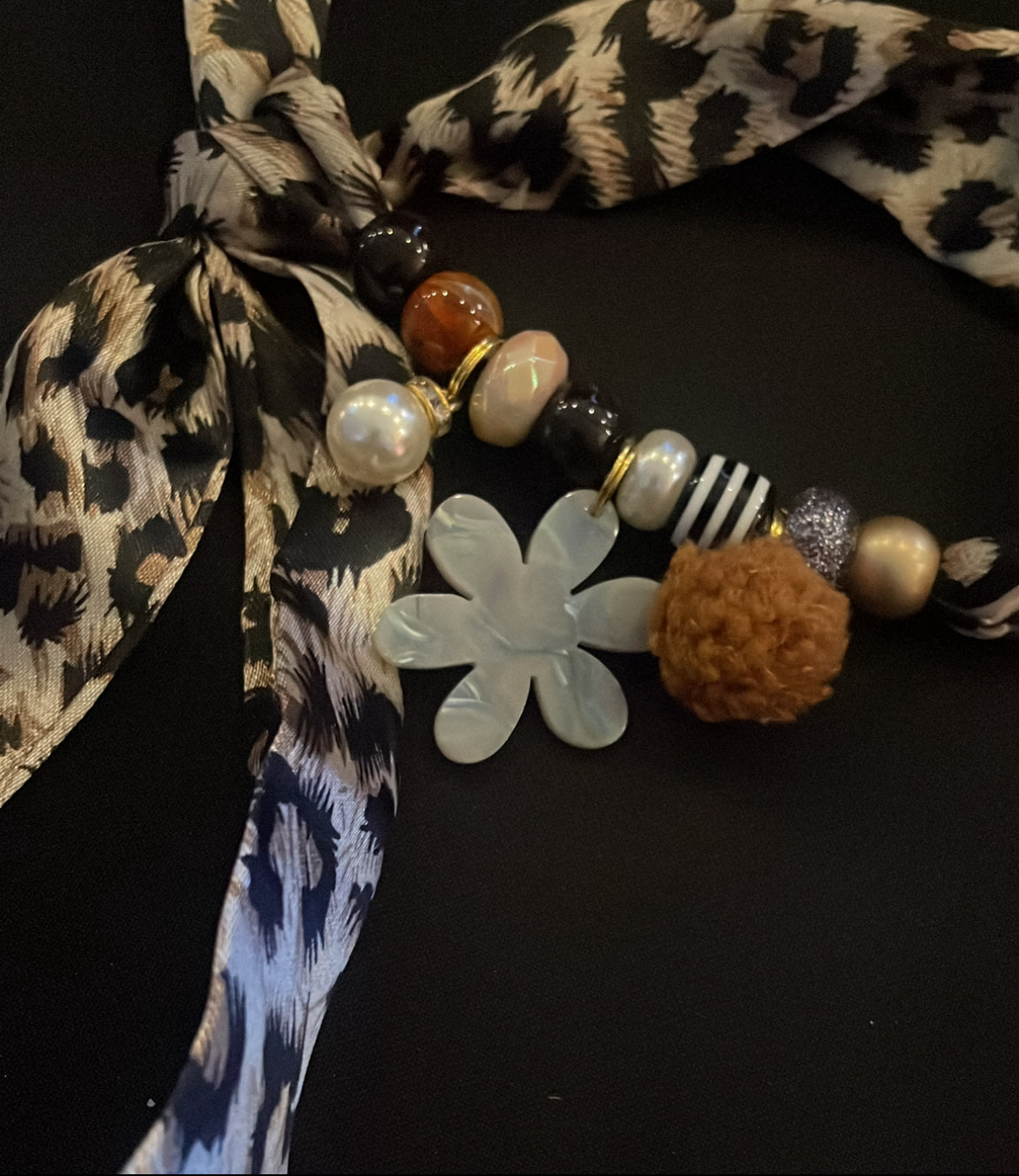 Sjaalketting® - Panter bloem