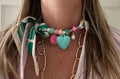 Sjaalketting - Fris groen hart
