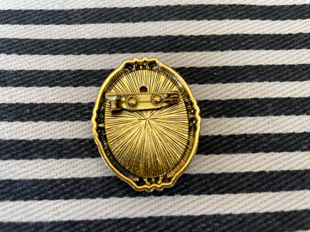 Broche - Zwart wit