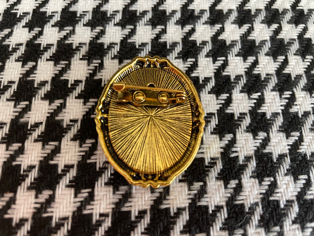 Broche - Zwart wit