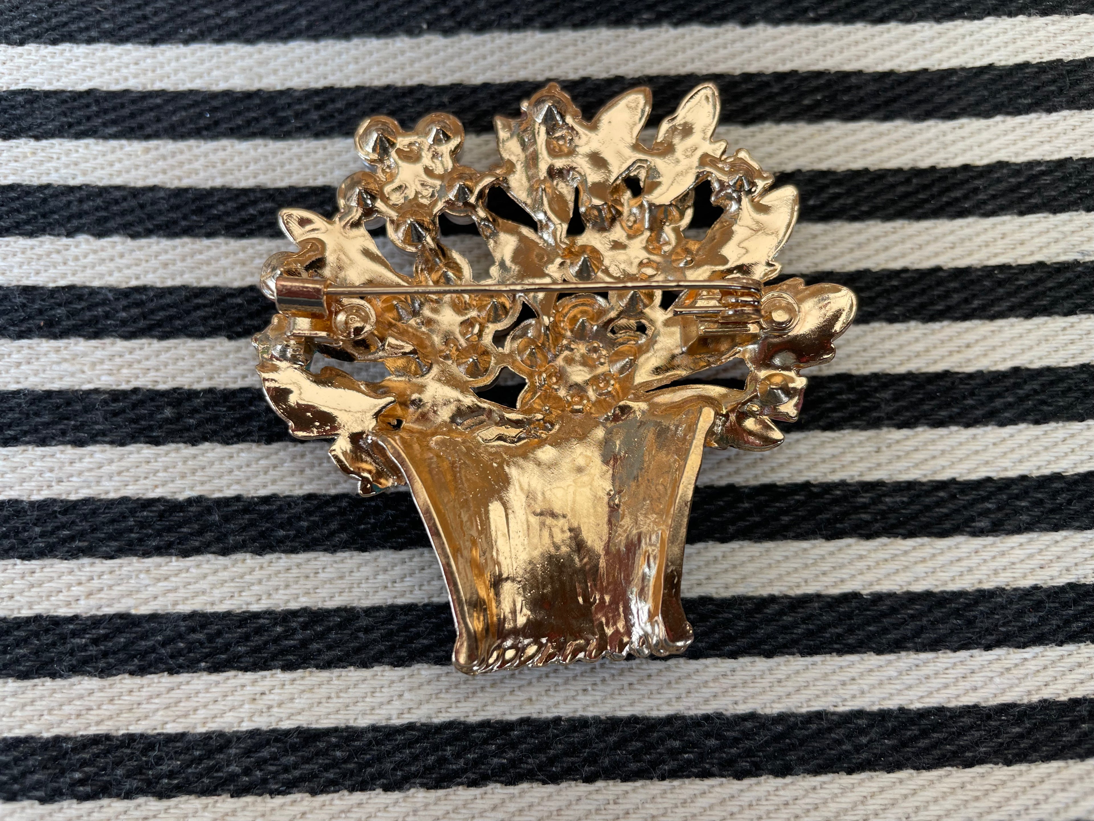 Broche - Pot bloemen