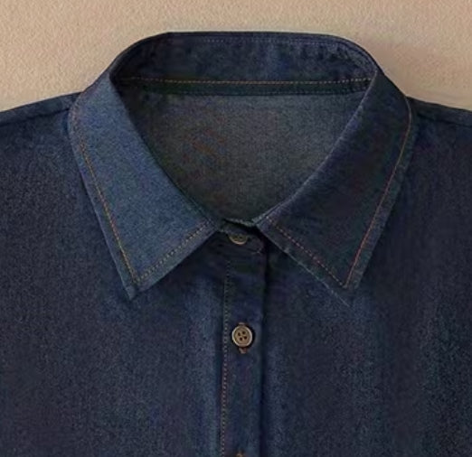 Kraagje - Spijker donker blauw