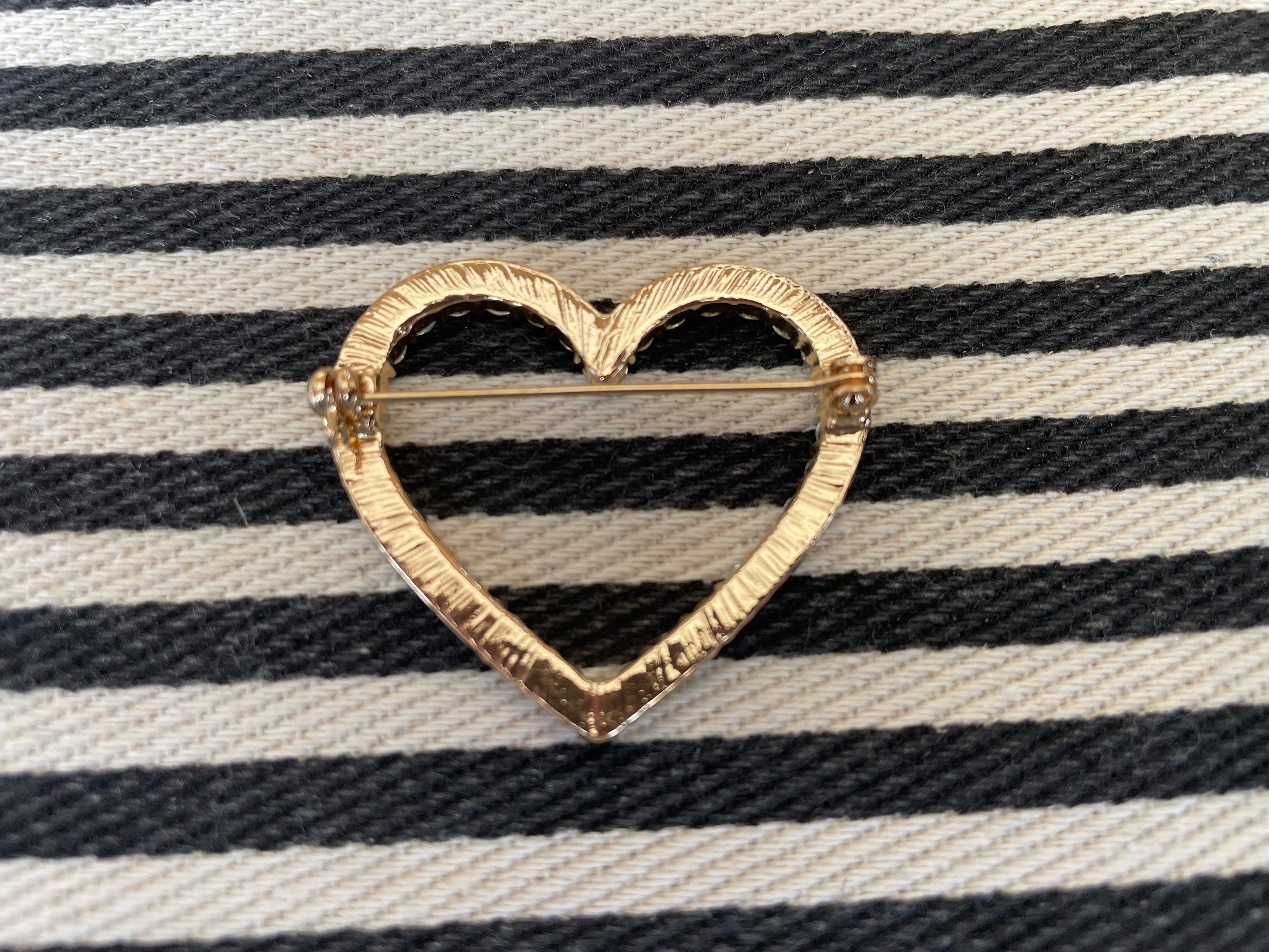 Broche - Hart strass
