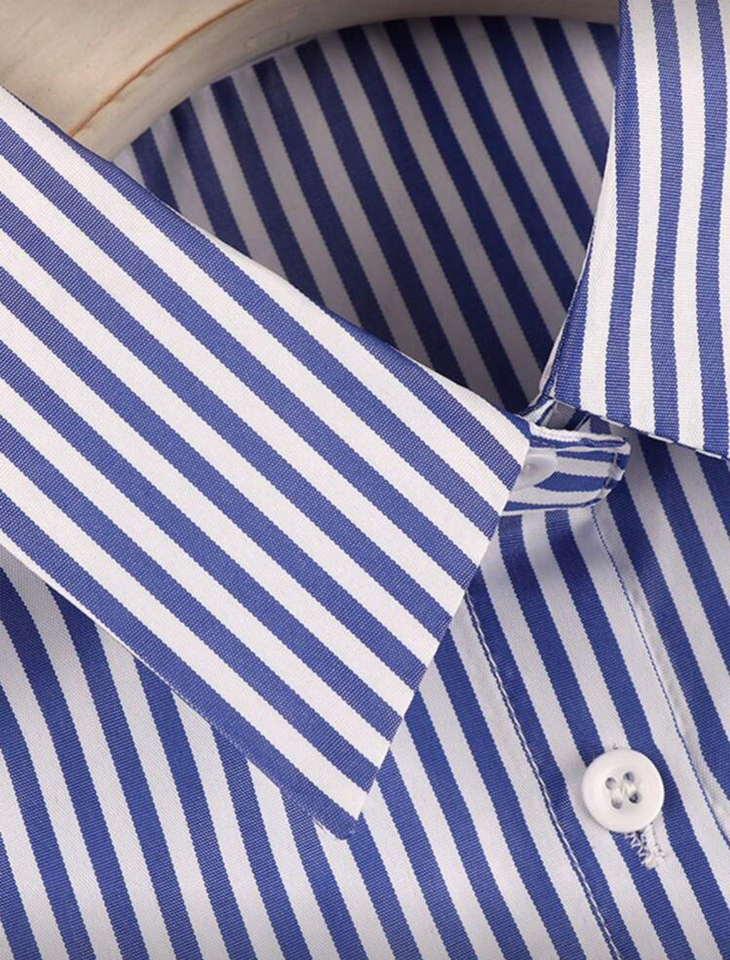 Kraagje - Streep blauw wit