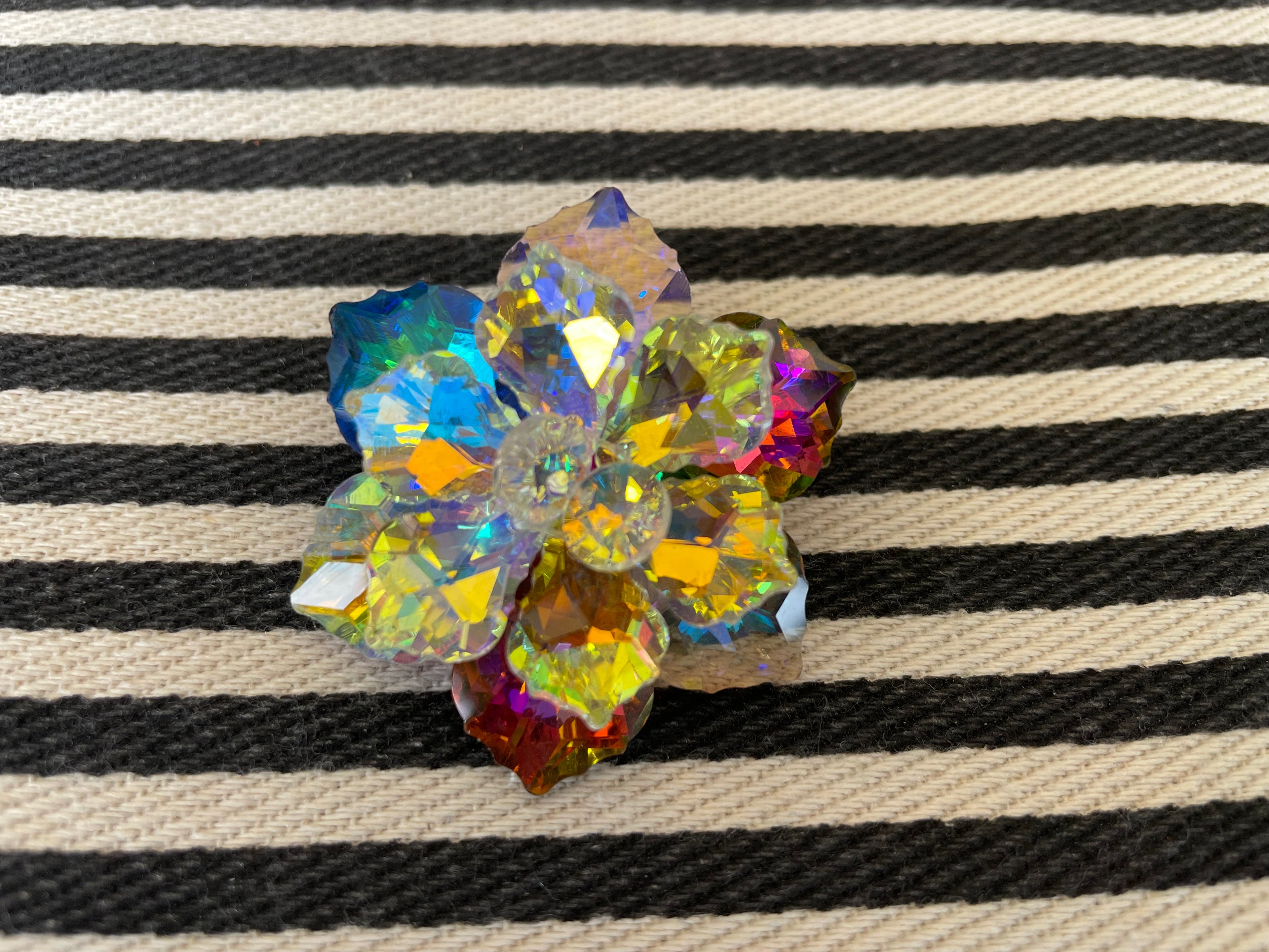 Broche - Flower kleur