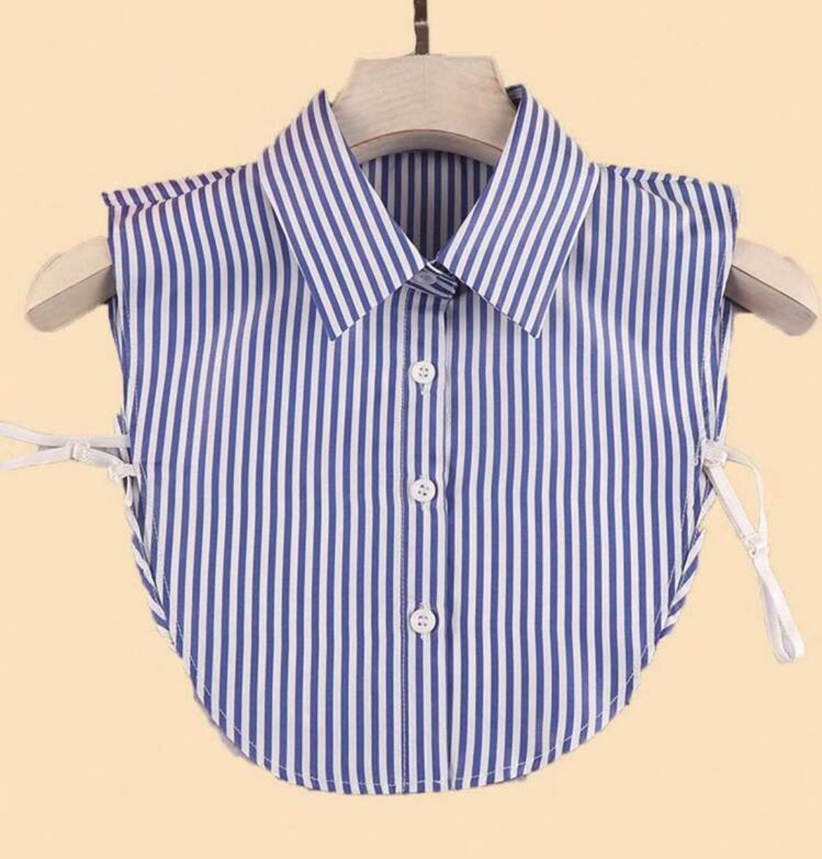 Kraagje - Streep blauw wit