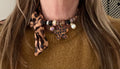 Sjaalketting® 
- Bruine panter