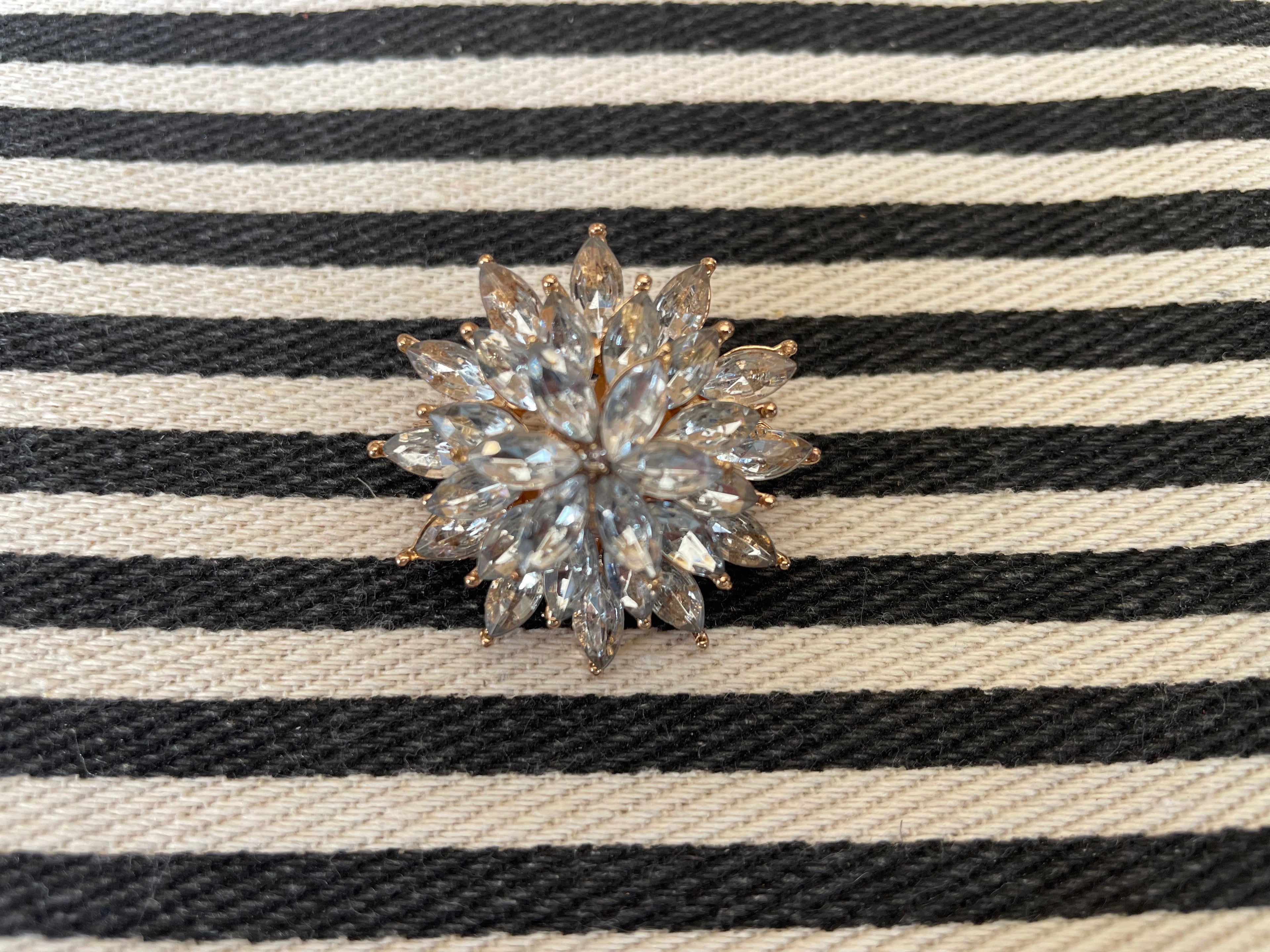 Broche - Rond strass