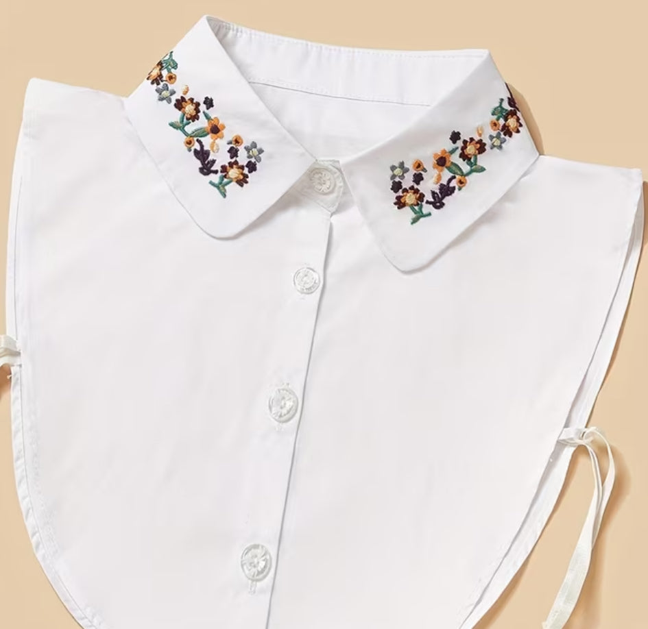 Kraagje - Borduursel kleur