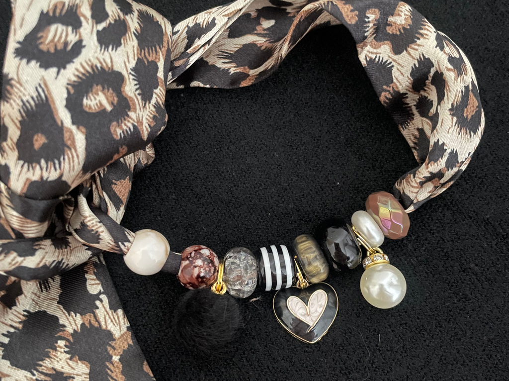 Sjaalketting® - Panter grijs