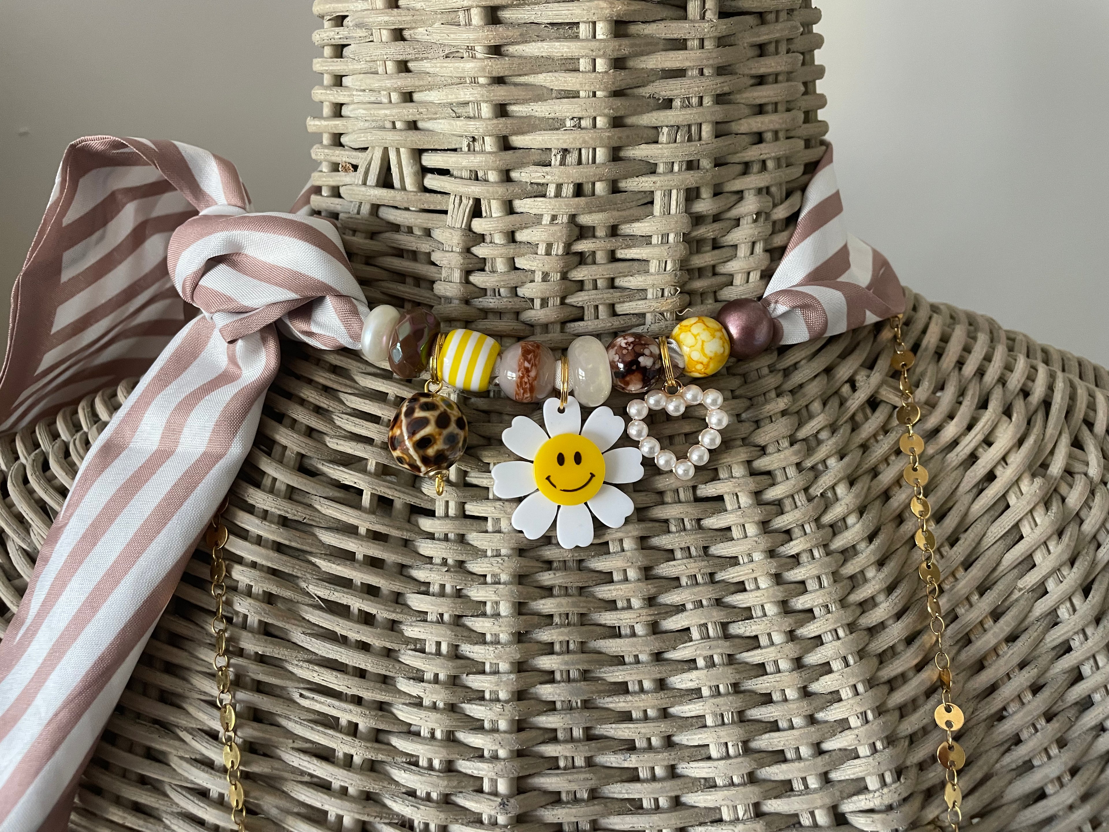 Sjaalketting- Zonnig geel