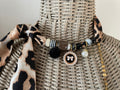Sjaalketting - Panter parel